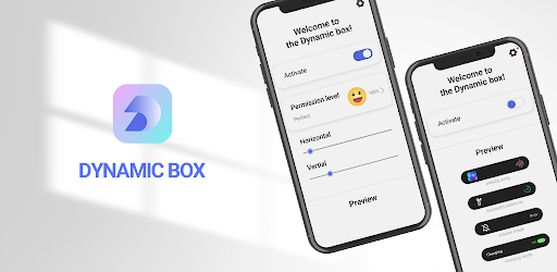 Android application Dynamic Box—dynamic island screenshort