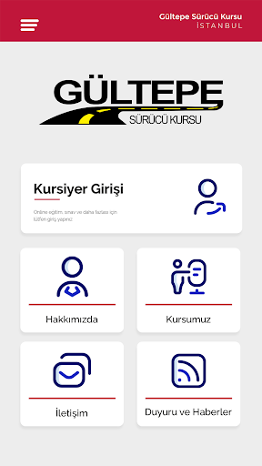 Android application Gültepe Sürücü Kursu screenshort