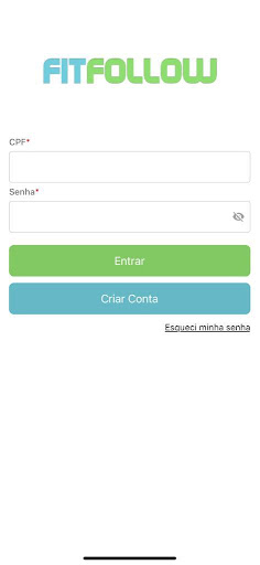 Android application FitFollow screenshort