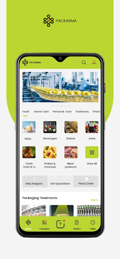 Android application Packarma screenshort