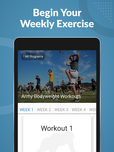 Screenshot of Fitness Boot Camp Workouts
