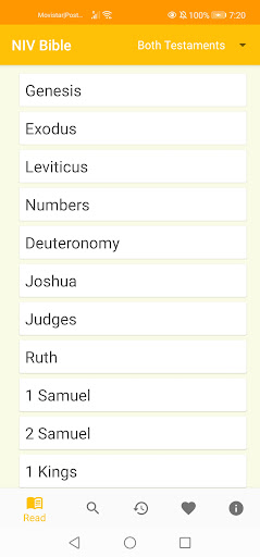 Vista previa de la aplicación
