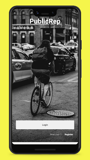 Android application PublicRep screenshort
