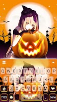 screenshot of Cute Halloween Girl Themes