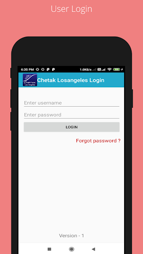 Android application Chetak Los Angeles screenshort