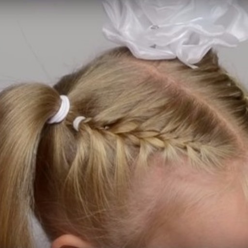 Hairstyles for children for short hair