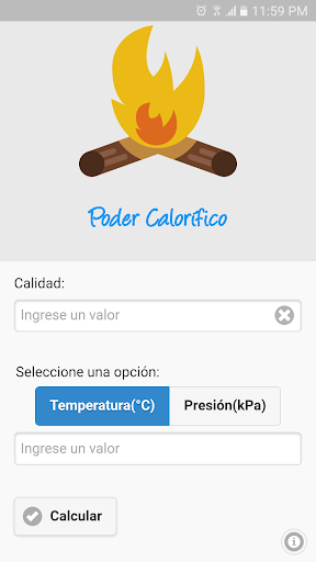 Android application Termofluidos Unipamplona screenshort
