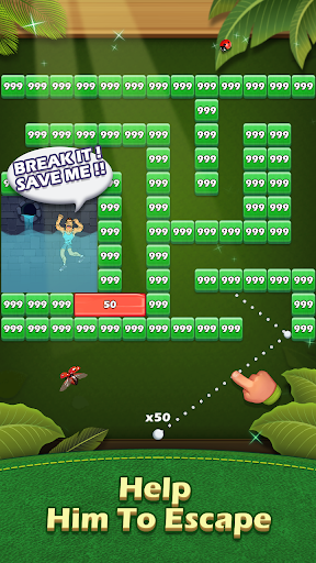 Breaker Fun - Bricks Ball Crusher Rescue Game  screenshots 2