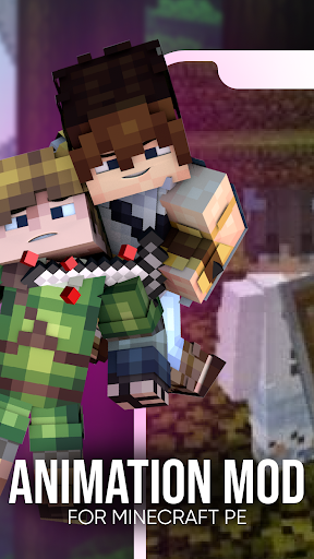 Android application Animation Mod for Minecraft PE screenshort