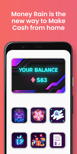 Money Rain - Cash and Rewards Screen 2