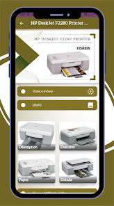 flydende is eksil HP DeskJet F2280 Printer Guide - Apps on Google Play