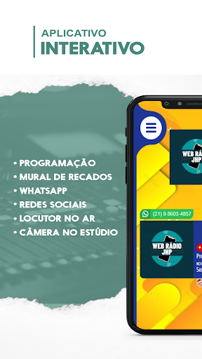 JHP Web Rádio Screen 2