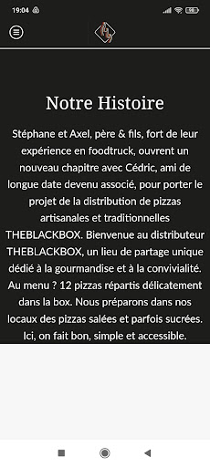 The Black Box Pizza Savoie Screen 2