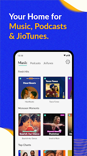 JioSaavn - Music & Podcasts Captura de tela
