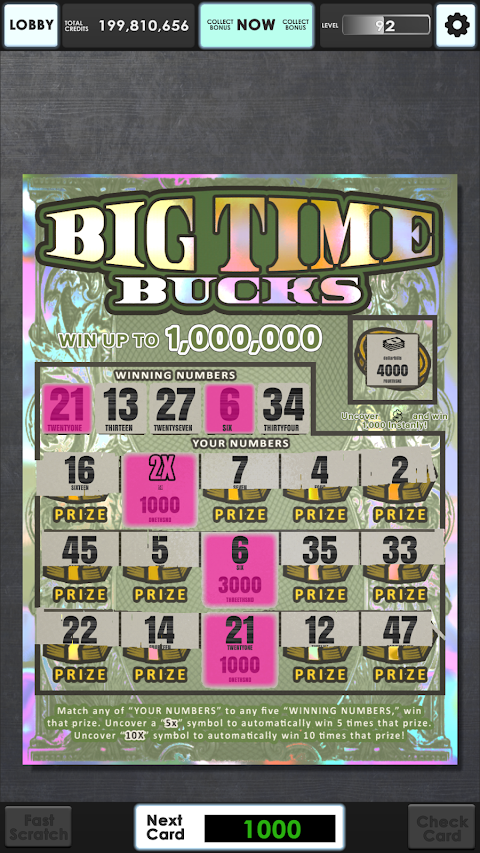 Lucky Lottery Scratchersのおすすめ画像3