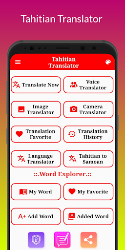 Tahitian Translator Screen 2