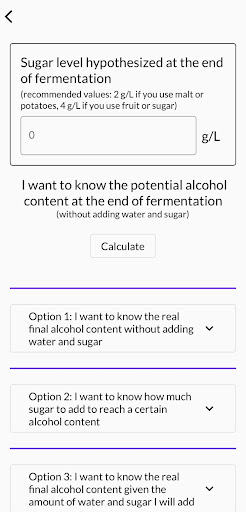 Android application Calculator %Vol. screenshort