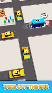 รถติด: เกมจอดรถ