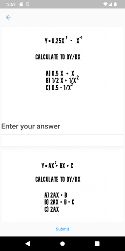 Android application Grade 12 - LearnSA screenshort