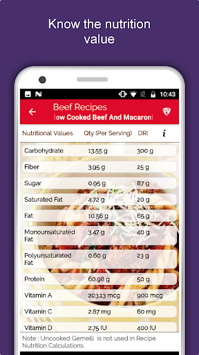 Screenshot of All Beef Recipes Offline Book