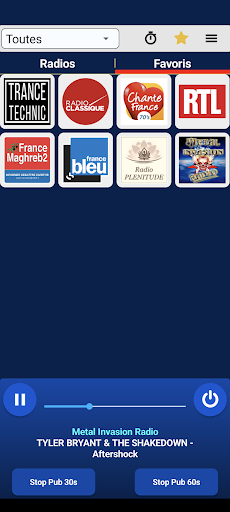 Radios Françaises Screen 3