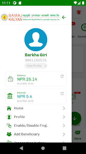 SamajKalyan Mobile App Screen 3