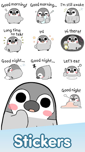 Android application Emoji Stickers Pesoguin screenshort