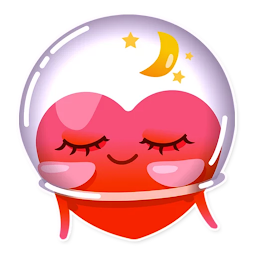 Love Heart Stickers-WASticker
