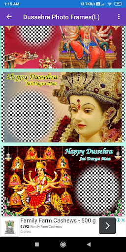 Happy Dussehra Greeting Phot