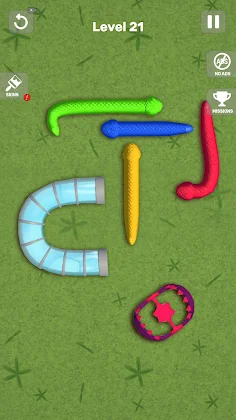 Tangle Snake: Sorting Game - Screenshot 2