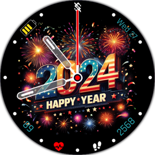 BFF45 - New Year 2024 Firework logo