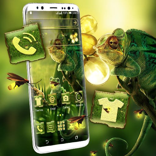 Chameleon Frog Launcher Theme logo