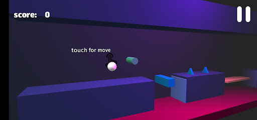Android application run_ball screenshort