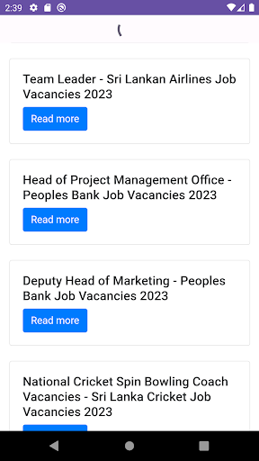 Job Vacancies - Onlinejobs.lk Screen 3