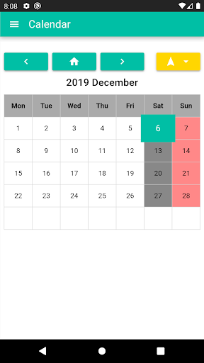 Symmetry454 Calendar