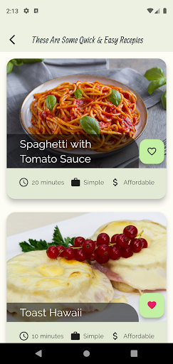 AI MealMingle Screen 2