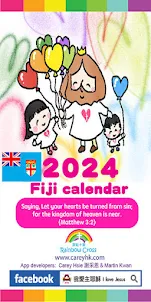 2024 Fiji Calendar