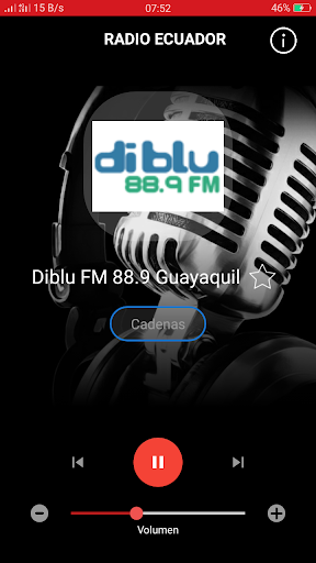 Radio Ecuador Screen 2