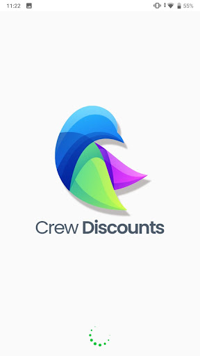 Android application Crew Discounts screenshort