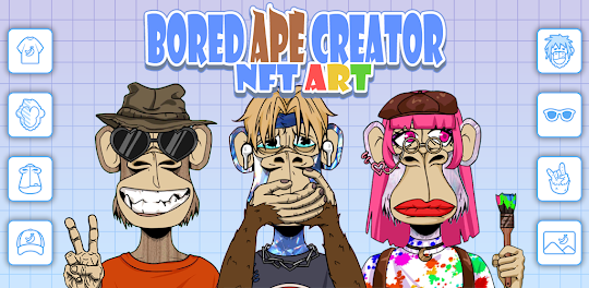 NFT Art - обезьяна игра & нфт