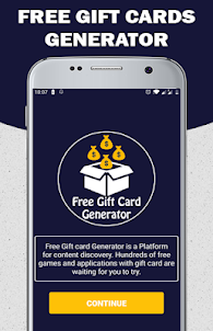 Free gift card generator Pro