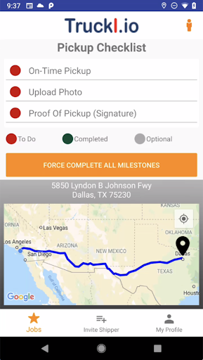 TrucklMobile Screen 3