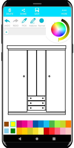 Coloring House Interior