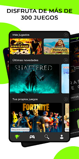 Android application Fuze Forge Cloud Gaming screenshort