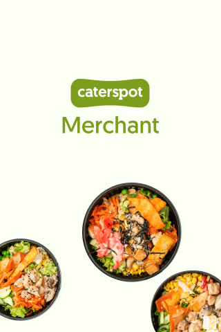 Android application CaterSpot for Merchants screenshort