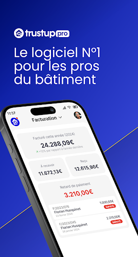 Android application TrustUp Pro Manager screenshort