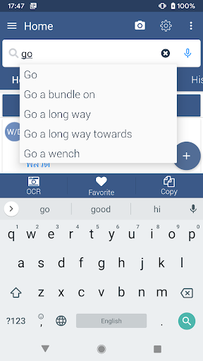 Android application Thai Dictionary Offline screenshort