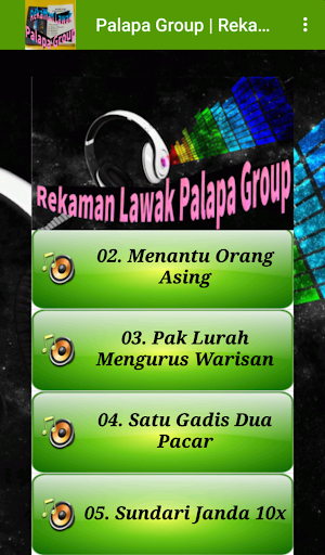 Rekaman Lawak Palapa Group Screen 3