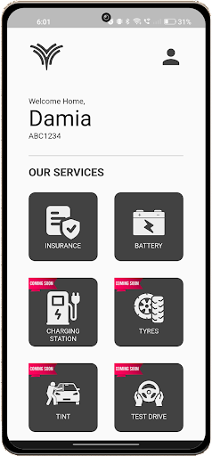 Android application NETA4U screenshort