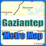 Cover Image of ดาวน์โหลด Gaziantep Turkey Metro Map Off  APK